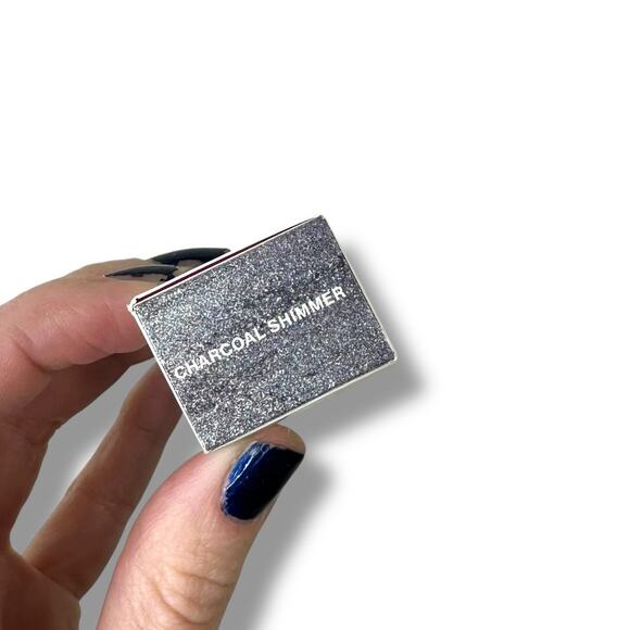 SMASHBOX NIB Always On Shimmer Primer Infused Cream Shadow In Charcoal Shimmer - Picture 9 of 9